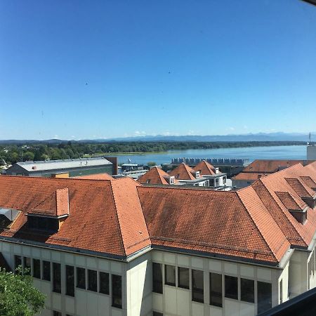 Liebevoll Renoviertes Apartment Mit Panoramablick Friedrichshafen Exteriör bild