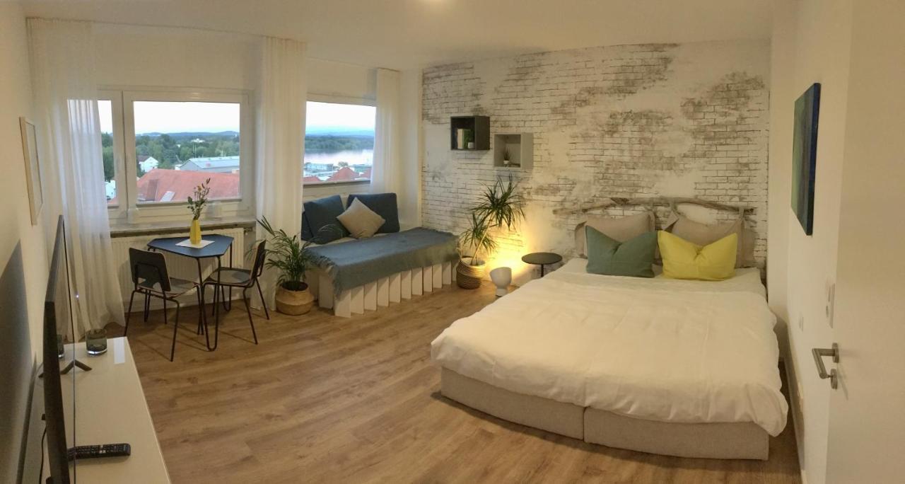 Liebevoll Renoviertes Apartment Mit Panoramablick Friedrichshafen Exteriör bild