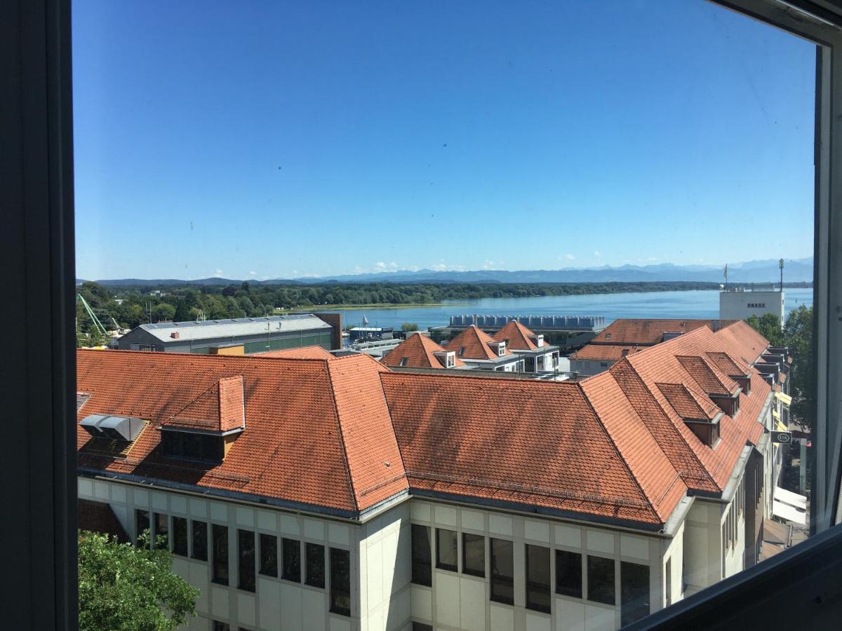 Liebevoll Renoviertes Apartment Mit Panoramablick Friedrichshafen Exteriör bild