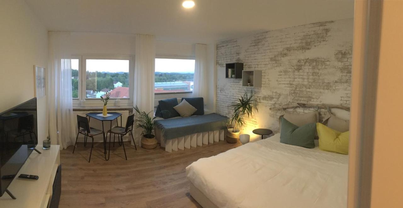Liebevoll Renoviertes Apartment Mit Panoramablick Friedrichshafen Exteriör bild
